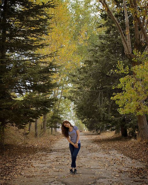 When  autumn🍁 smiles 💛🍃🍂📷@mikhaelbitar (Laklouk Village Vacances)