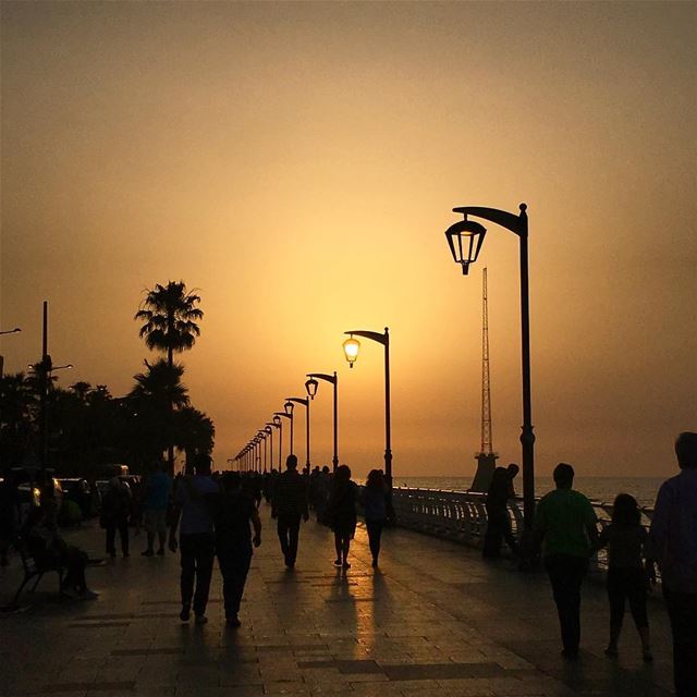 When Everything Fits Perfectly. beirut  lebanon  monday  sunset ... (Beirut, Lebanon)