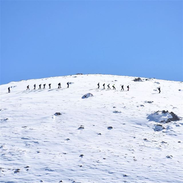 When the mountains call ❄️🏔••••••••••••••••••••••••••••••• Lebanon ... (The Cedars of Lebanon)