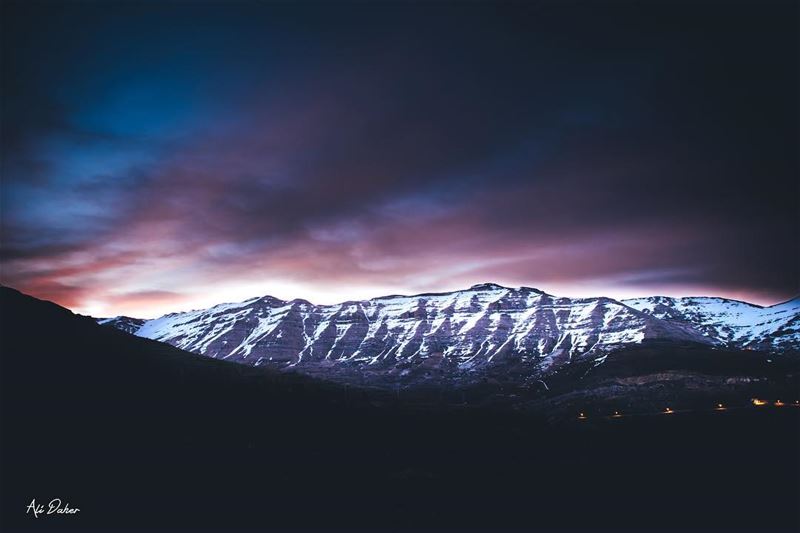 When the sun rise in tannourine....... photography photographer... (Arz Tannoûrîne)