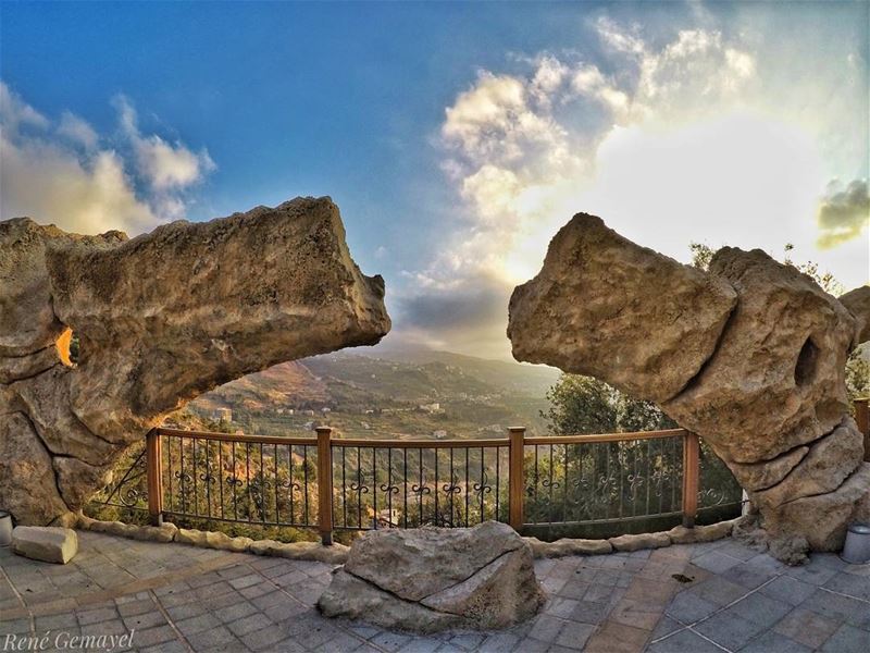 ....When we feel stuck, look at the skyThe clouds remind us that... (Bcharré, Liban-Nord, Lebanon)