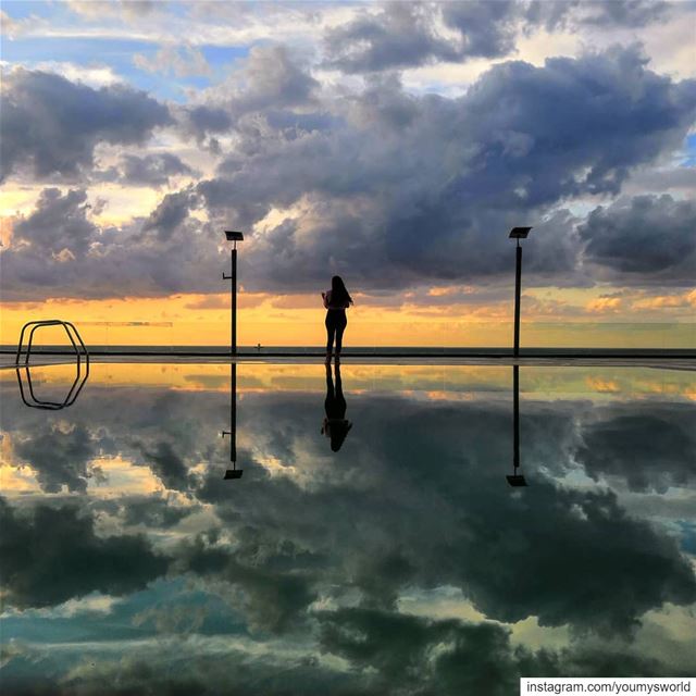 While chasing your dreams have a break & chase the sunset 🌇 (Byblos, Lebanon)