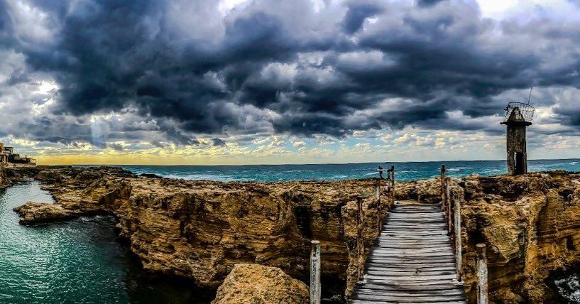 Who said u can't  roadtrip🚗 on a  cloudy &  rainyday 🌪🌊  بترون 📍🇱🇧 ... (البترون)