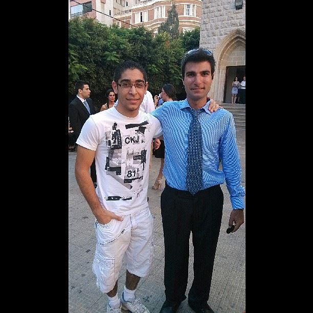 With my buddy @tsolaghovsepian  pregraduation  baccaloreat  service ...