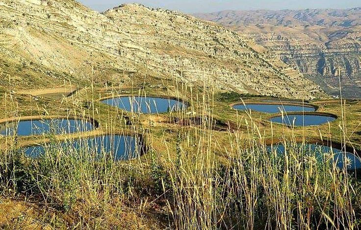 wonderful  view 🏞🌞  lake  laqlouq  mountains  sunset  plants  landscape... (El Laqloûq, Mont-Liban, Lebanon)