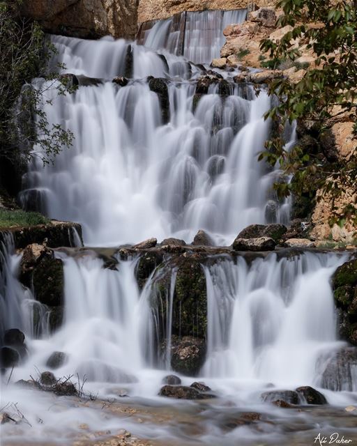 Yammoune waterfalls....... photography photographer photooftheday... (El Yammoûné, Béqaa, Lebanon)