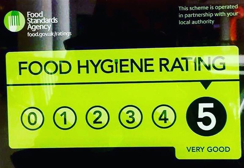 Za3tarino London 🇬🇧received the Highest Food Hygiene Rating 5🌟🌟🌟🌟🌟...