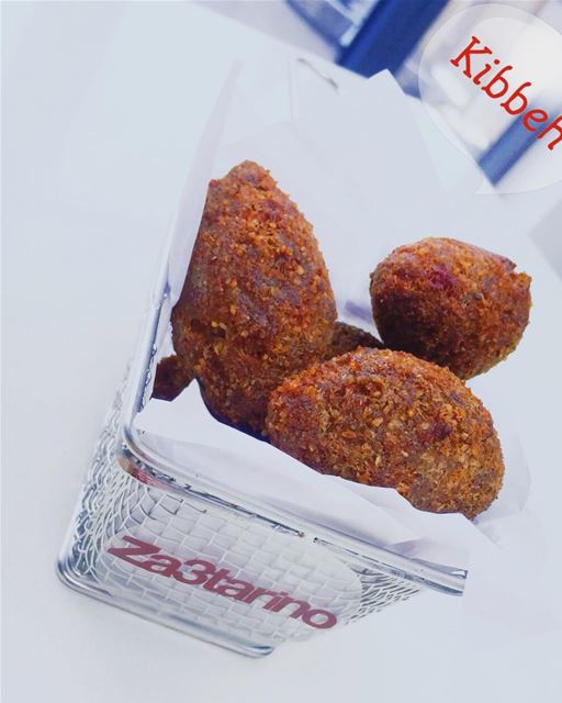 Za3tarino's Kibbeh made of bulgur (cracked wheat), minced onions, and...