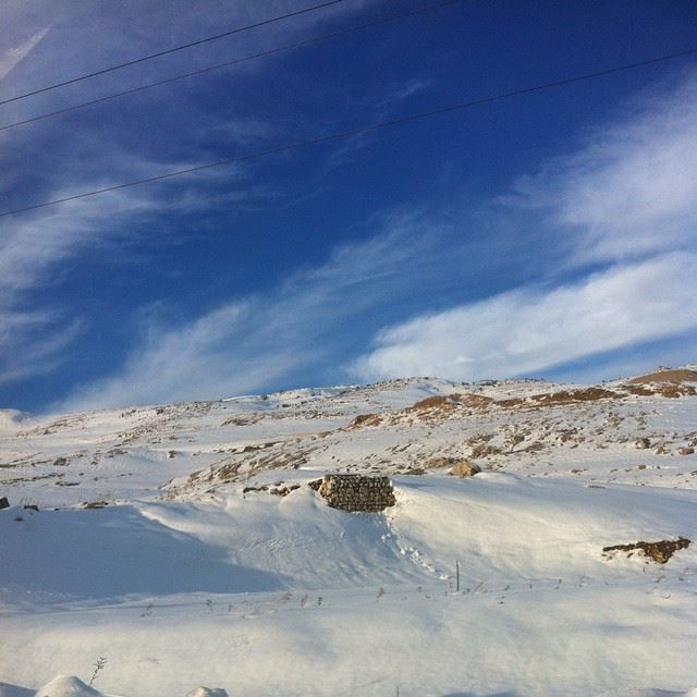  zahle lebanon snow amazing nofilter whitelebanon lovelebanon ❄️❤️ (Bekaa)