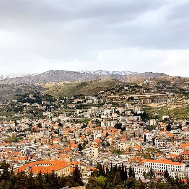 Zahle lovely city. zahle zahleh lebanon mountains snow village... (Zahlé, Lebanon)