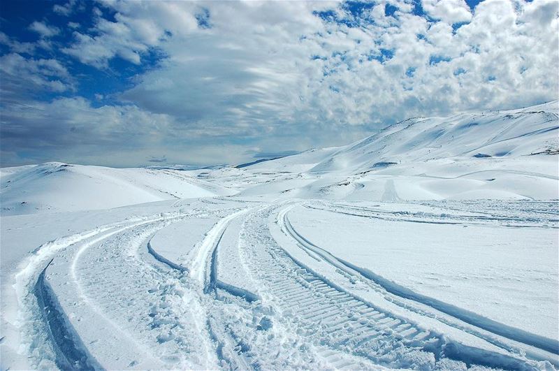 اكثر الأمور صعوبة في تصوير الثلج هو  اختيار التعريض المناسب (Faraya, Mont-Liban, Lebanon)
