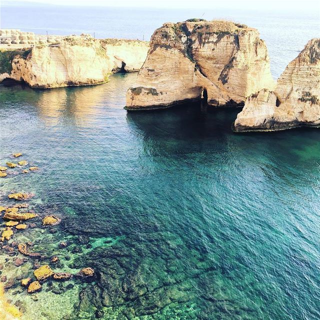 الروشة ❤By @ykhachab  Rawché  Rawshe  Beirut  Liban  Libano  Lebanon... (Raouché)