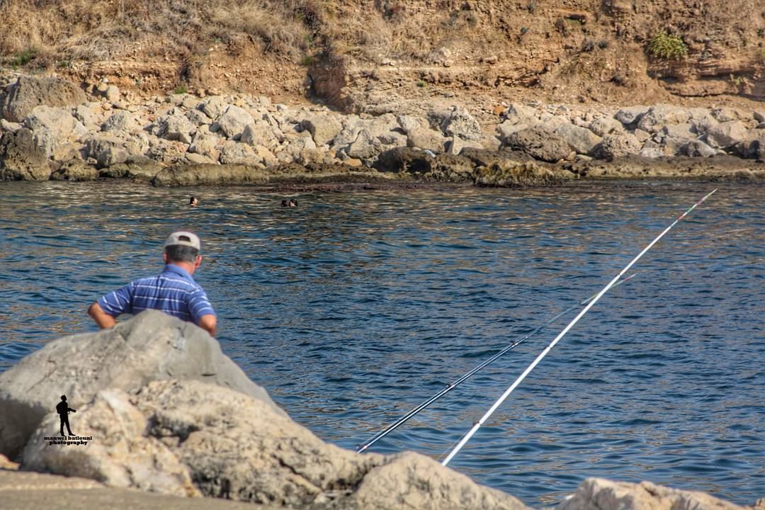 ...بعد في أمل morning  fishing  huntingfish  jbeil_byblos_lebanon ...