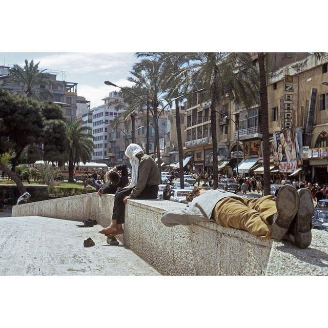 بيروت ساحة الشهداء عام ١٩٧١ 