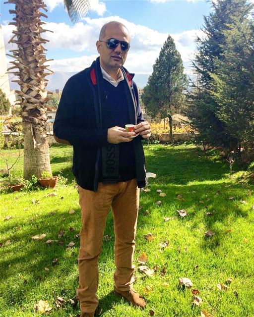 رجعت الشتوية. winter zahle zahleh lebanon morning coffee... (Zahlé, Lebanon)