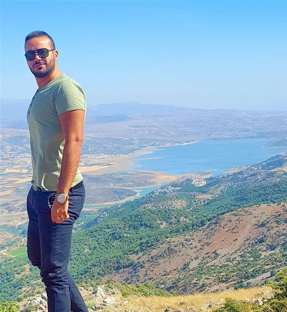  صباحو 😎 من الأعالي ⛰  GoodMorning from the Top  LiveLoveBekaa ... (Mount Lebanon Governorate)