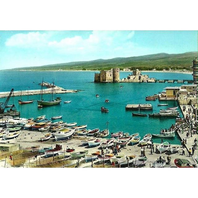 صيدا المرفئ عام ١٩٦٣ ،Saida The Port 