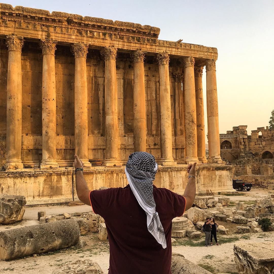 غيبي يا شمس غيبي 🏛 ... (Temple of Bacchus)