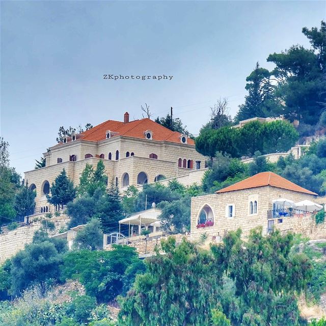 ... هنالك عند التلال التلال • insta_lebanon  ig_lebanon ... (Dayr Al Qamar, Mont-Liban, Lebanon)