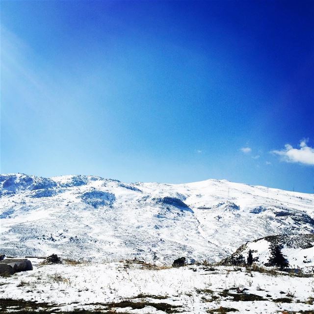 ❄️☀️ livelovebekaa  snow  amazing  instafollow  livelovelebanon ...